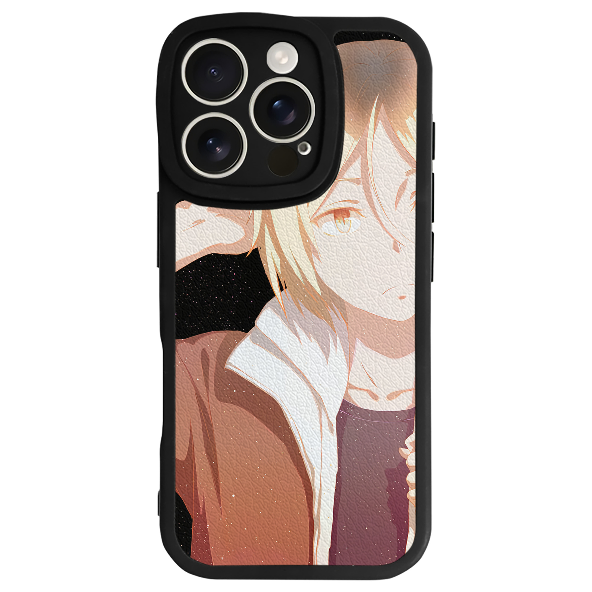 （画像用） ハイキュー!! Haikyu!! 【iPhone 16シリーズ対応】シリコンスマホケース（レザー調） 材質：シリコン